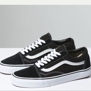 Black old school vans